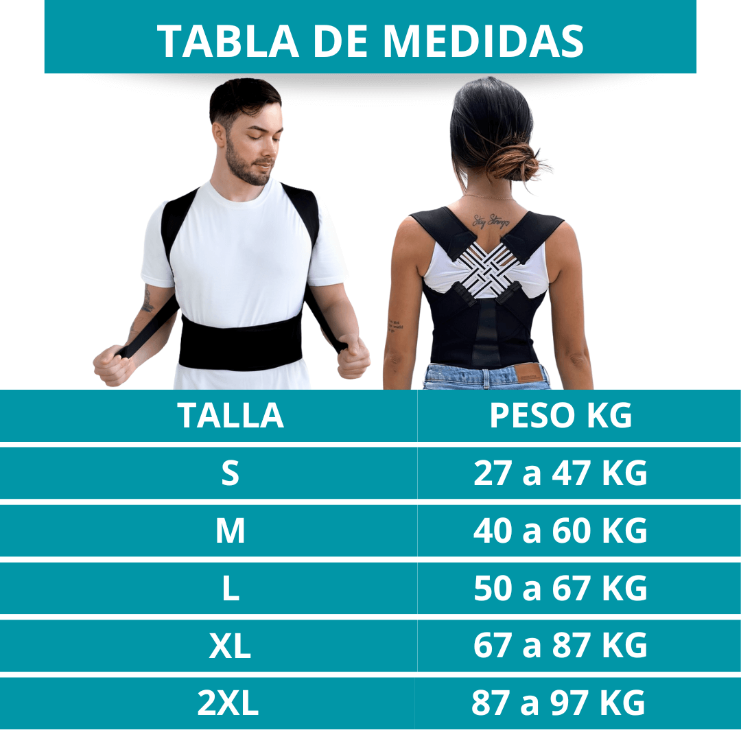PosturePro® – Corrector de Postura + REGALO EXCLUSIVO DIGITAL